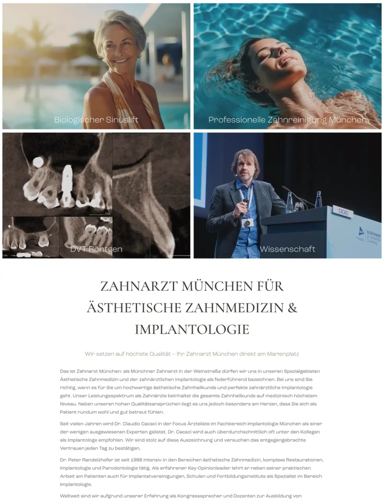 ICC-M Screenshot Hauptseite 2